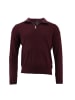 Paul & Shark Men s Zipp Pullover in Dunkelrot