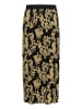 Kaffe Rock BPhelen Regular fit in Black/Big Yellow Flowers