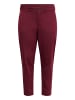 KAFFE curve Casual Hose KCleana Regular fit in Windsor Wine
