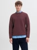 Jack & Jones Strickpullover in Winetasting