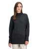BETTY & CO Strickpullover mit Lurexfaden in Schwarz