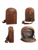 SPIKES & SPARROW Crossover Bag in cognac