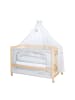 roba Beistellbett Jumbotwins 60 x 120 cm höhenverstellbar - natur
