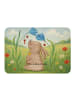 Mr. & Mrs. Panda Magnet Hase Blume Design ohne Spruch in Weiß