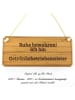 Mr. & Mrs. Panda Türschild Holz Getränkebetriebsmeister mit Spruch in Keine Angabe