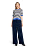 Betty Barclay Basic-Pullover kurzarm in Patch Dark Blue/Blue