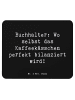 Mr. & Mrs. Panda Mousepad Spruch Buchhalter BalanZeichen mit Spruch in Schwarz