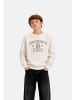 JACK & JONES Junior Sweatshirt 'Chamberi' in weiß