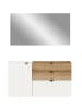ebuy24 Garderobenmöbel Naro (2-teilig) Weiß 120 x 37 cm
