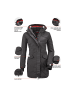 Killtec Parka Grindavik in Anthrazit