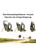fillikid Rückentrage Explorer Elite Exklusiv in Grün