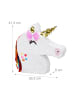 relaxdays 4x Einhorn Pinata in Weiß