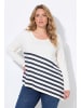 MIAMODA Longshirt in dunkles marine