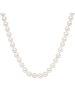 Rafaela Donata Perlen-Kette Muschelkernperle in weiß