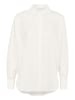 Kaffe Langarm - Hemd KAselma Loose fit in Chalk