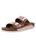 Birkenstock Tieffußbett Pantolette in braun