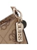Guess Noelle II Schultertasche 29 cm in latte logo
