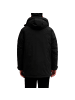 Jack and Jones Finn Softshell Parka in Schwarz