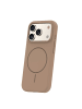 COFI 1453 TFO Silicone Thin Mag kompatibel mit Apple iPhone 18 Pro Max in Braun