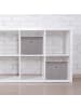 relaxdays 2 x Aufbewahrungsbox in Grau - (B)20,5 x (H)16 x (T)25 cm