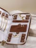 PURELEI Reiseetui Schmuck in Brown