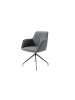 byLiving 2er-Set: Esszimmerstuhl MEMPHIS in Grau/Schwarz - (B) 62 x (H) 96 x (T) 60 cm