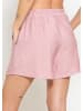 SASSYCLASSY Viskose Shorts in rosa