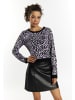 myMo ROCKS Damen Strick Pullover in Violett