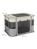 relaxdays Welpenauslauf in Mehrfarbig - (B)90 x (H)60 x (T)68 cm