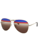Salvatore Ferragamo Sonnenbrille in Gold