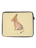 Mr. & Mrs. Panda Notebook Sleeve Esel ohne Spruch in Gelb Pastell