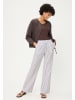 Olsen Hose in Dark Brown