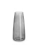 relaxdays Vase in Grau - (H)21,5 x Ø10 cm