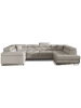 MF Design Lavin Recamiere Rechts in Beige -  (L) 340 x (B) 340 x (H) 90 cm