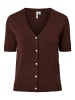 Pieces Strickjacke in Chicory Coffee