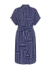 Studio Untold Hemdblusenkleid in navy