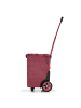 Reisenthel Einkaufstrolley 47.5 cm in twist maroon