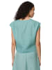 Marc O'Polo Kurze Wickelbluse relaxed in soft teal