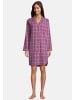 Seidensticker Nachthemd Classic Flanell in Mauve shadow
