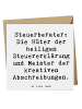 Mr. & Mrs. Panda Faltkarte Spruch Steuerberater Helden mit Spruch in Weiß