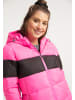 myMo Steppjacke in Pink Espresso