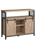 VASAGLE Sideboard Daxton in Milchkaffee-Farbe - (B)33 x (H)80 x (T)100 cm