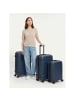 Redolz Essentials 11 4 Rollen Kofferset 3-teilig mit Dehnfalte in midnight blue