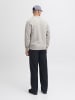 Aprel Strickpullover in Light Grey Melange 1