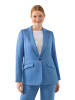 Ulla Popken Blazer in jeansblau