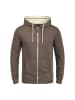 BLEND Kapuzensweatjacke BHHulker in Braun