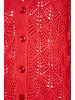 Swirly Damen Cardigan in Rot