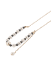 grassland Women Necklace in Rose Gold White