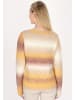 Usha Damen Pullover in Braun Mehrfarbig