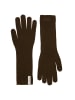 Marc O'Polo Lange Strickhandschuhe in Burnt Coffee